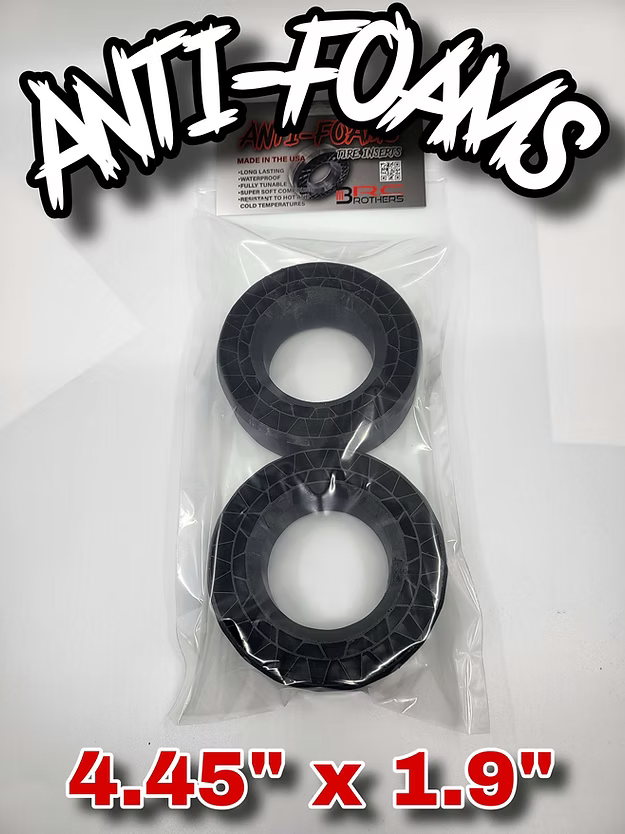 3BRO 4.45" x 1.9" Dual-stage Anti-foams. (1 pair)