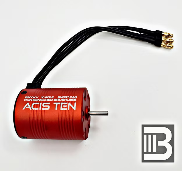 3Brothers ACIS TEN 2500kv 10-pole non-sensored brushless motor.