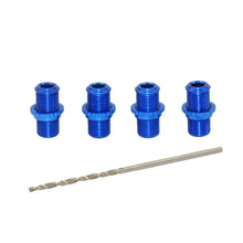 1RC Threaded Alum Shock Body Set, Blue, 18th Scale (4) (1RC5007)