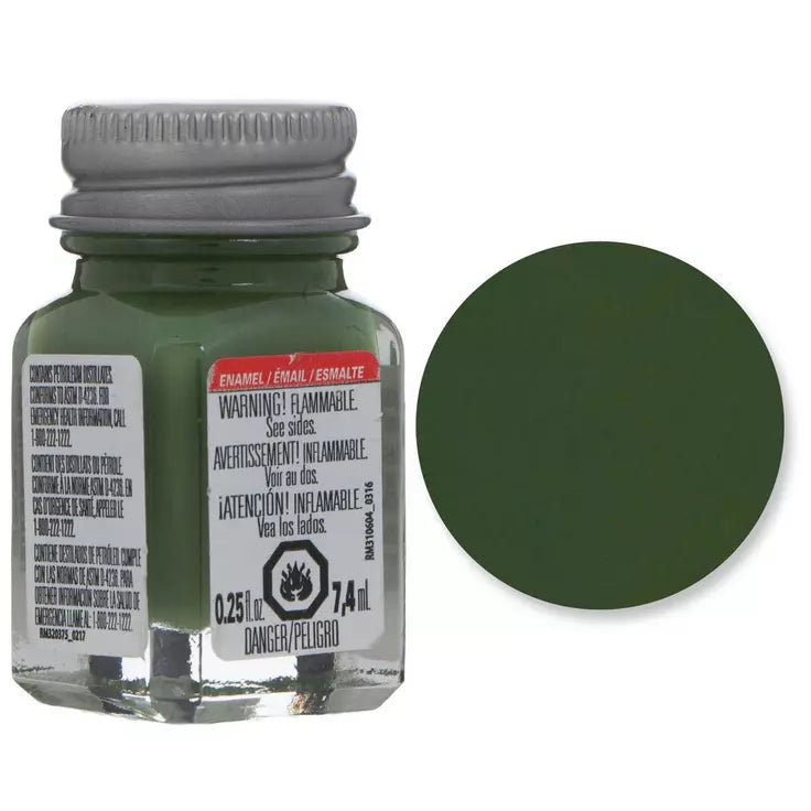 Testors Enamel Paint Flat Green (1164tt)