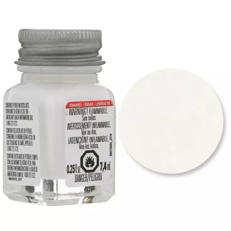 Testors Flat White Enamel (1168tt)