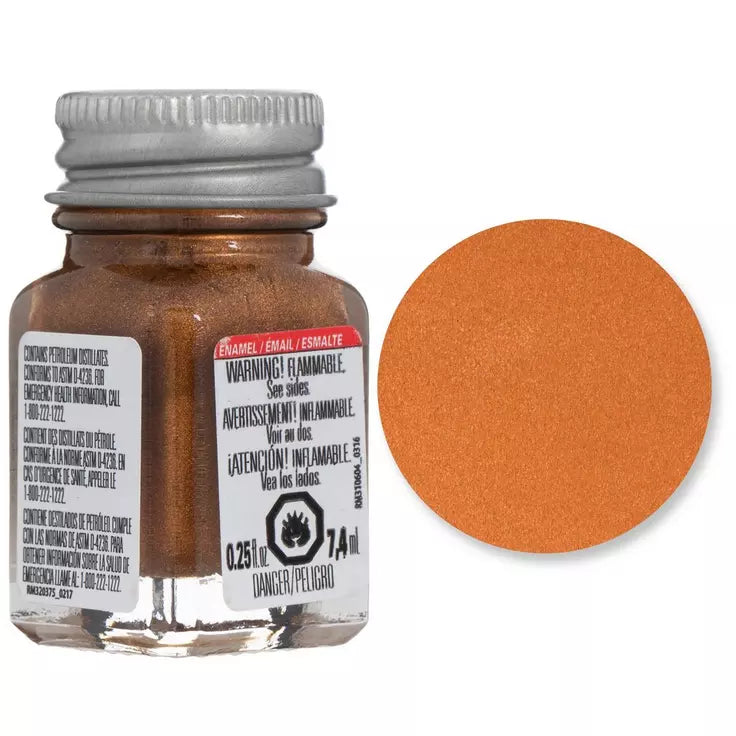 Testors Flat Brass Enamel (1182tt)