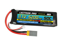 Lectron Pro 11.1V 5200mAh 50C Lipo Battery with XT60 Connector (3S5200-50X)