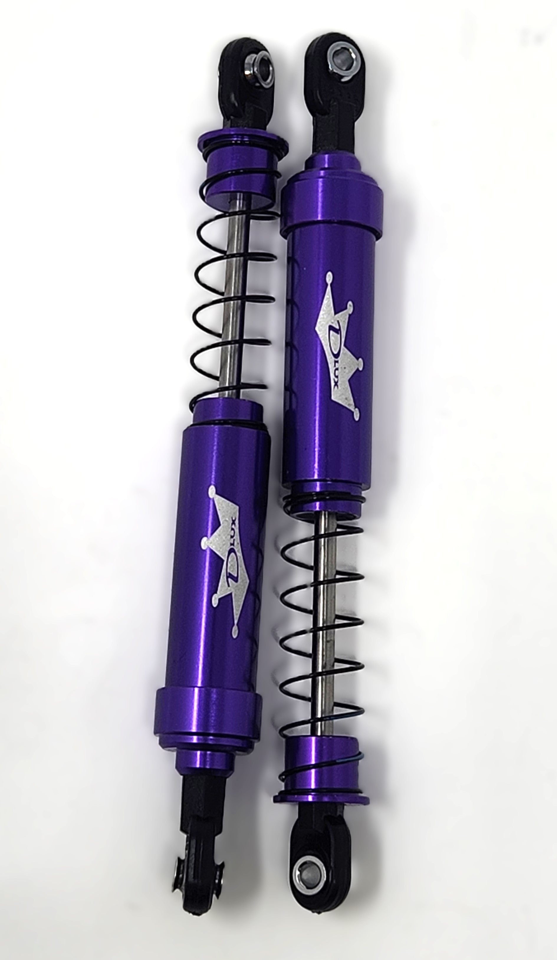 Dlux Medium Shocks 105mm (pair) (Purple)