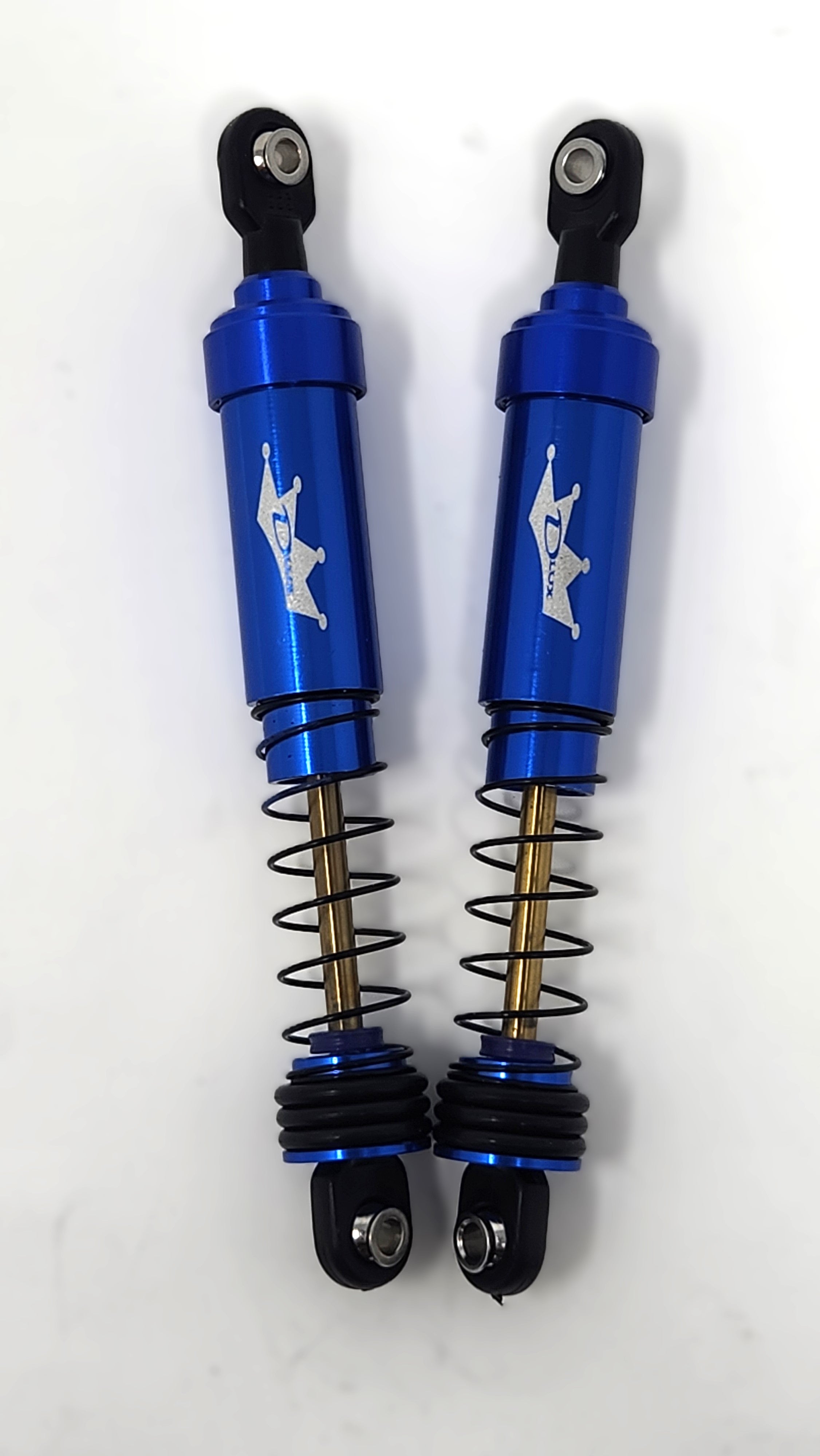 Dlux Short Shocks 92mm (Pair) (BLUE)