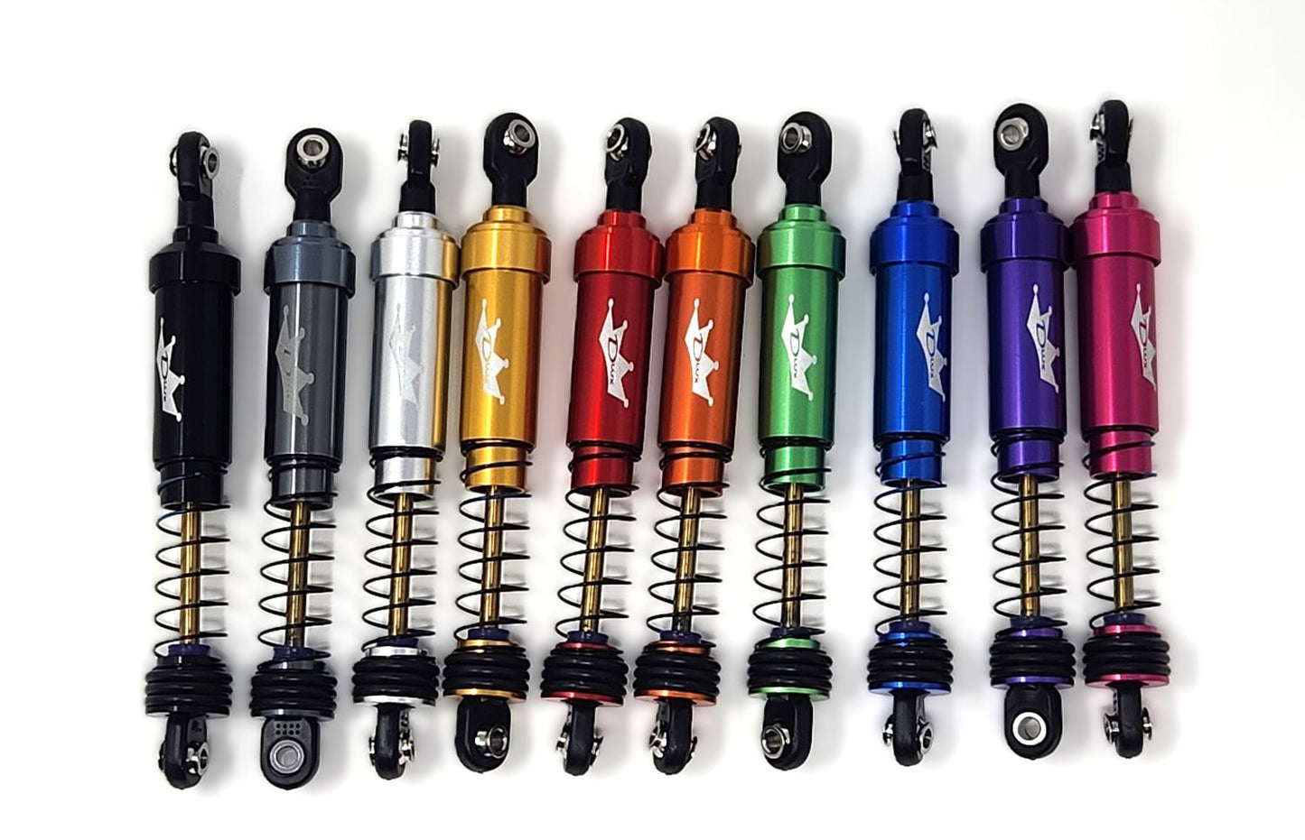 Dlux Short Shocks 92mm (Pair) (BLUE)