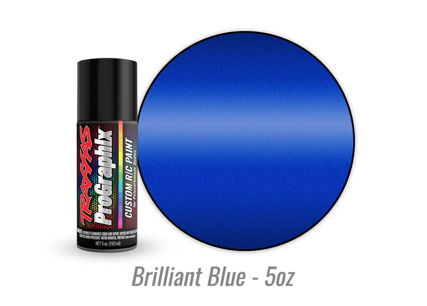 Traxxas Brilliant Blue ProGraphix Spray Paint (5 oz) (5054)