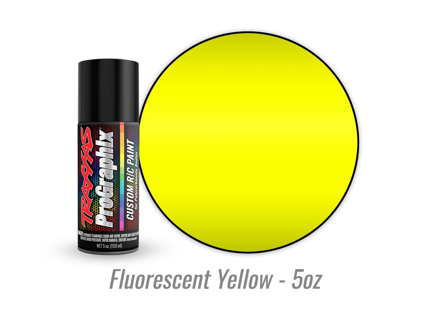Traxxas Fluorescent Yellow ProGraphix Spray Paint (5 oz) (5063)