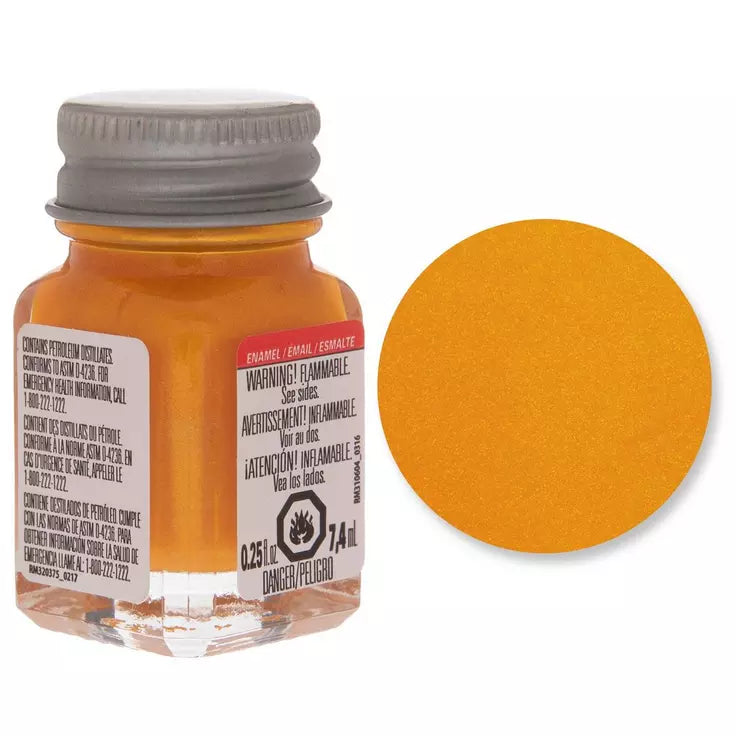 Testors Turn Signal Amber Enamel (1115TT)