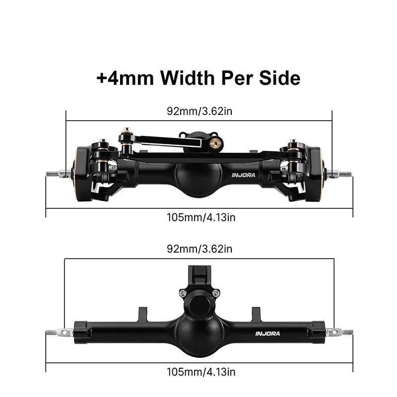 Injora Plant Axle (SCX24-190GLFR)