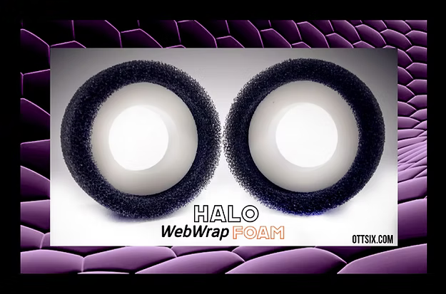 Voodoo1.9 - 4.19 Series HALO WebWrap Foams - 2 foam inserts (Standard) (OTT-HALO-1.9-4.19-st)