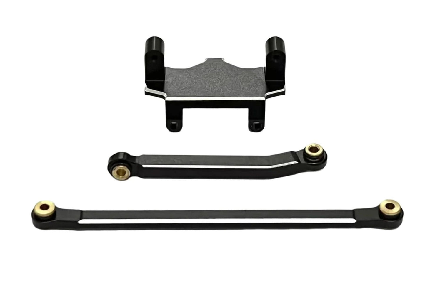 Hobby Plus 1/18 CR18P/EVO Black Aluminum SOA Conversion Set (240299)