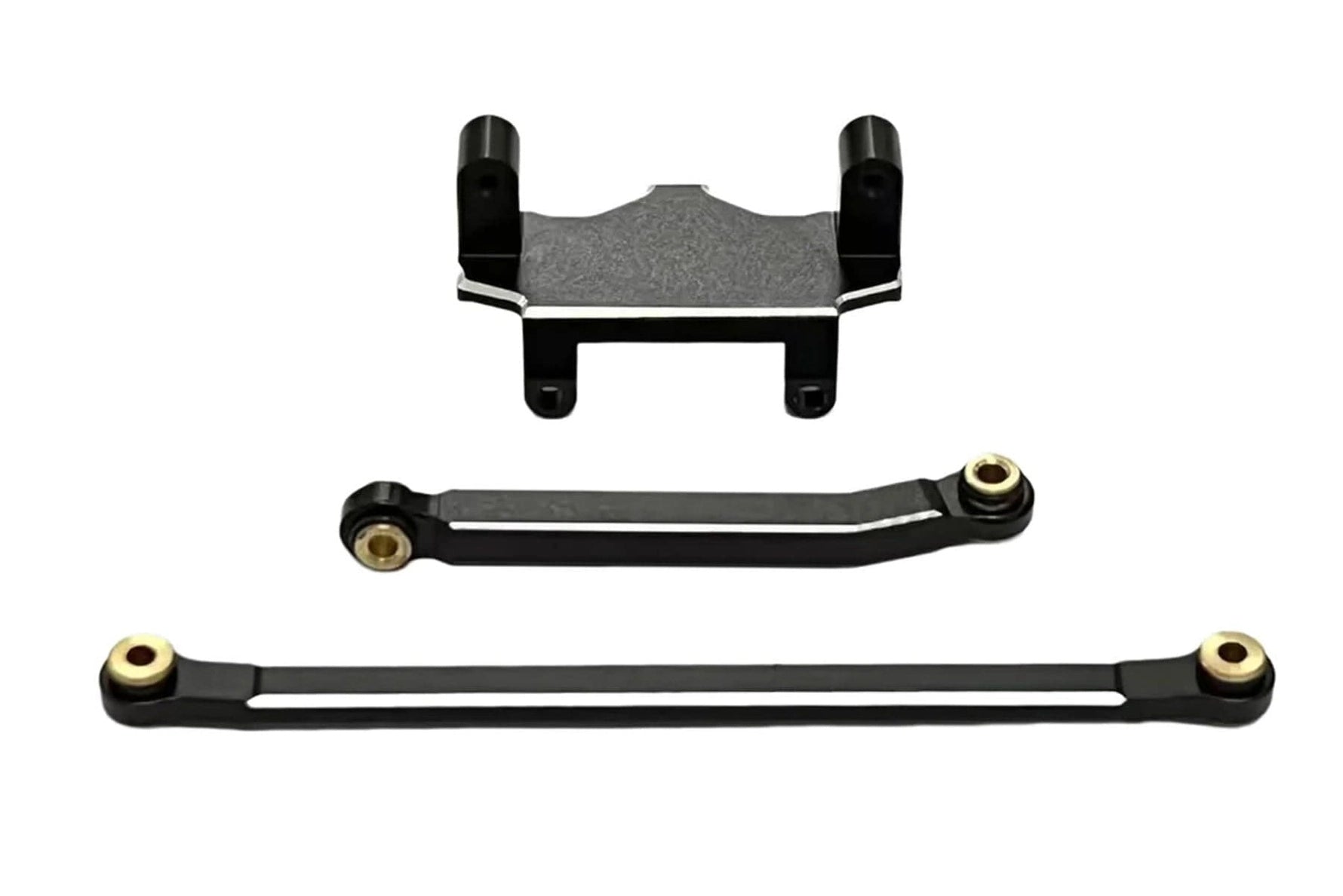 Hobby Plus 1/18 CR18P/EVO Black Aluminum SOA Conversion Set (240299)