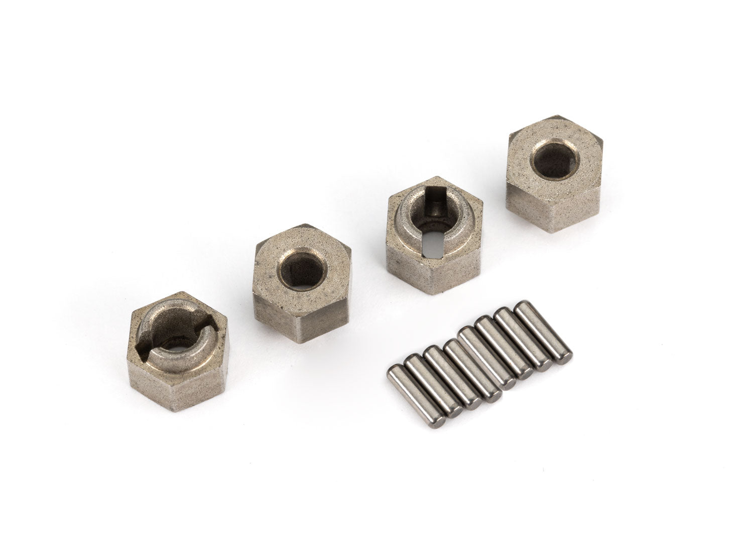 Traxxas Trx-4m 7 mm Steel Wheel Hubs (4) with Axle Pins (9750A