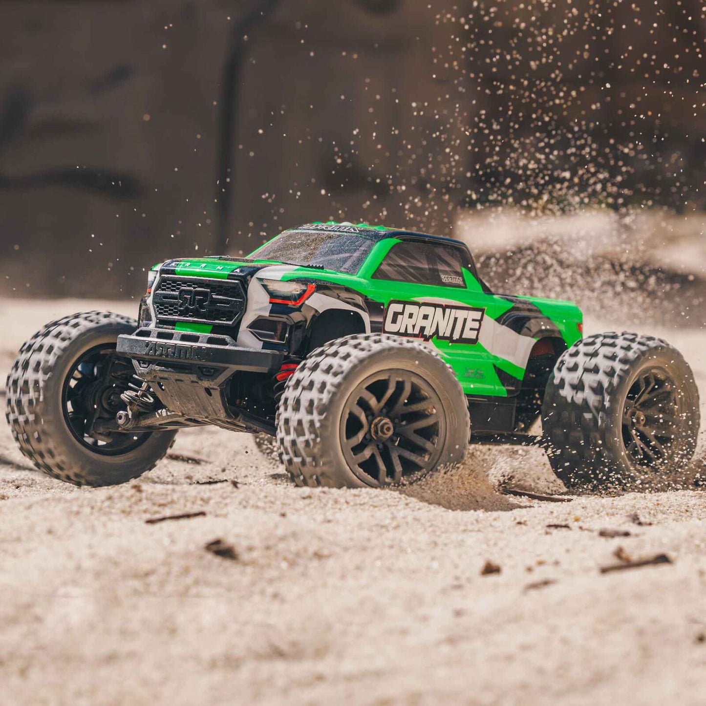1/18 ARRMA GRANITE GROM (Battery & Charger Included) (GREEN)(ARA2102T3)
