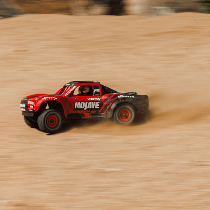 1/16 ARRMA MOJAVE GROM (Battery & Charger Included) (RED)(ARA2104T1)