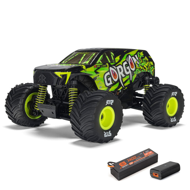 Arrma 1/16 ARRMA GORGON GROM (Battery & Charger Included) (YELLOW) (ARA2130T1)