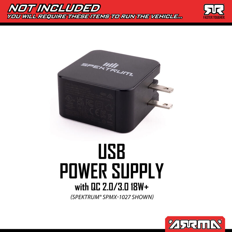 Arrma 1/16 ARRMA GORGON GROM (Battery & Charger Included) (YELLOW) (ARA2130T1)