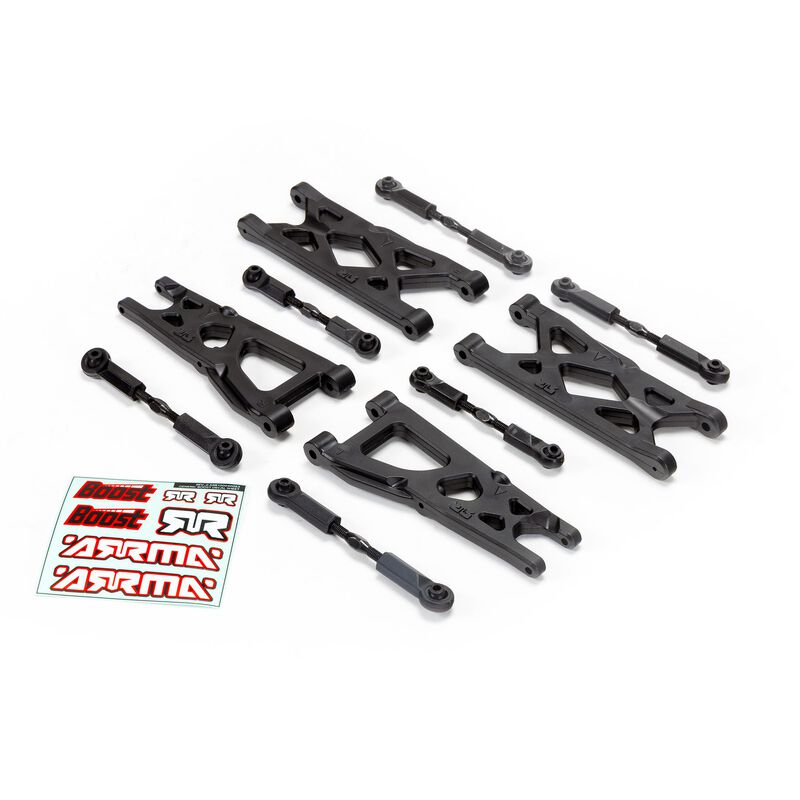 Arrma Wide Track Arm Upgrade Set: BOOST BOX (ARA230008)