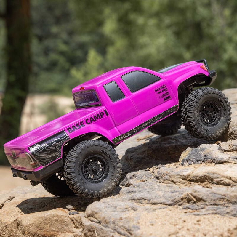 Axial 1/24th Scx24 Basecamp Pink RTR Rock Crawler (AXI-1219T3)