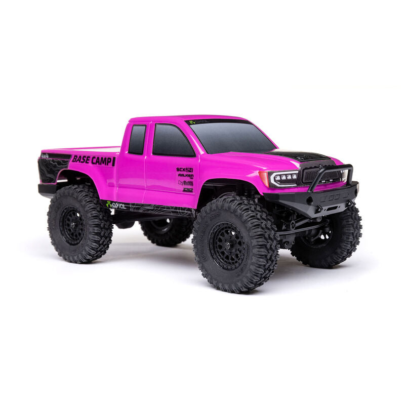 Axial 1/24th Scx24 Basecamp Pink RTR Rock Crawler (AXI-1219T3)