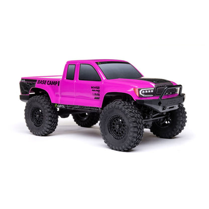 Axial 1/24th Scx24 Basecamp Pink RTR Rock Crawler (AXI-1219T3)