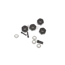 Axial 12mm Hex Screw Shaft & Spacer (4): Capra 1.9 UTB, SCX10III Base Camp (AXI232018)