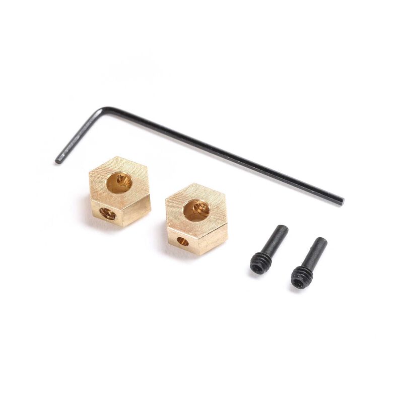 Axial SCX/AX24 Brass Hex (AXI302002)