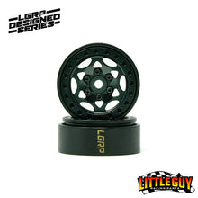 LGRP GHOST 1.0 BEADLOCK WHEELS (Satin Black) (LGW500)