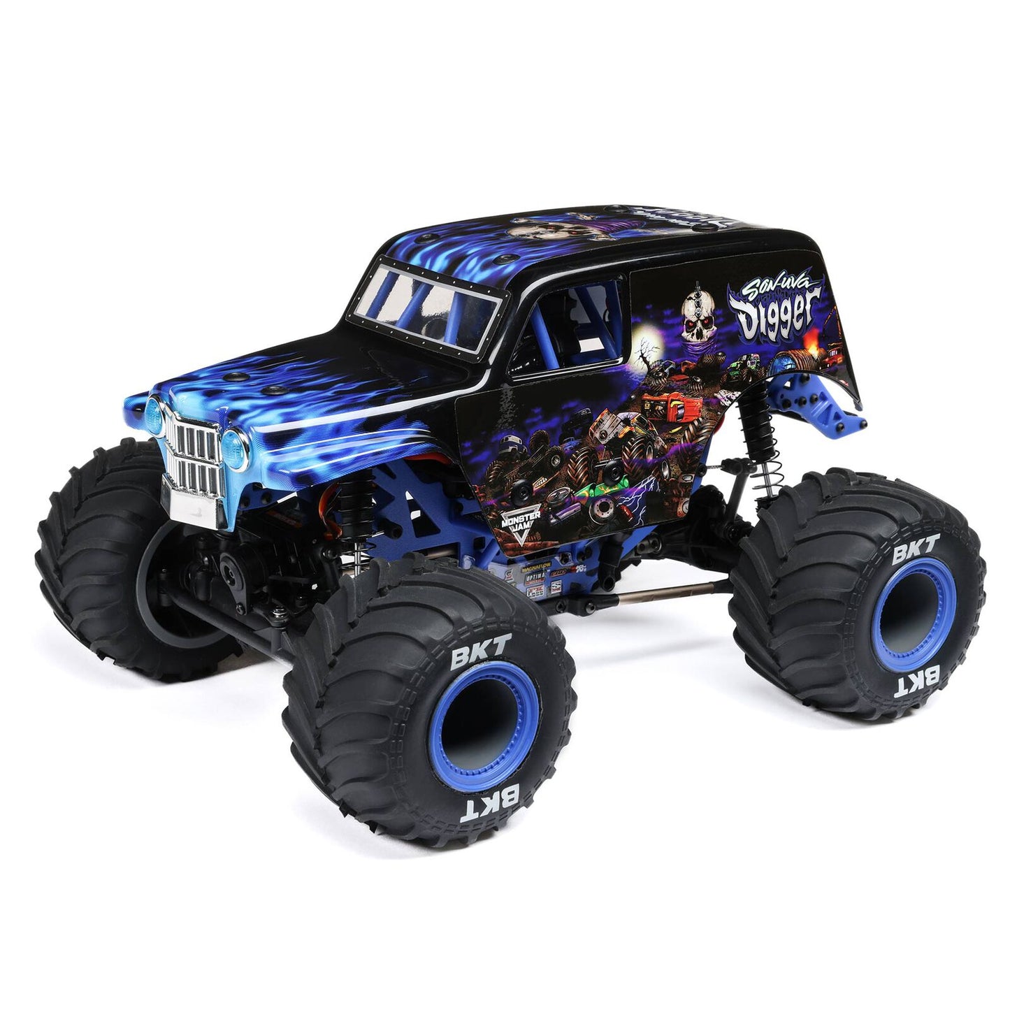 1/18 Losi Mini LMT Son Uva Digger   (Battery and Charger Included) (LOS01026T2)