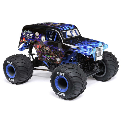 1/18 Losi Mini LMT Son Uva Digger   (Battery and Charger Included) (LOS01026T2)