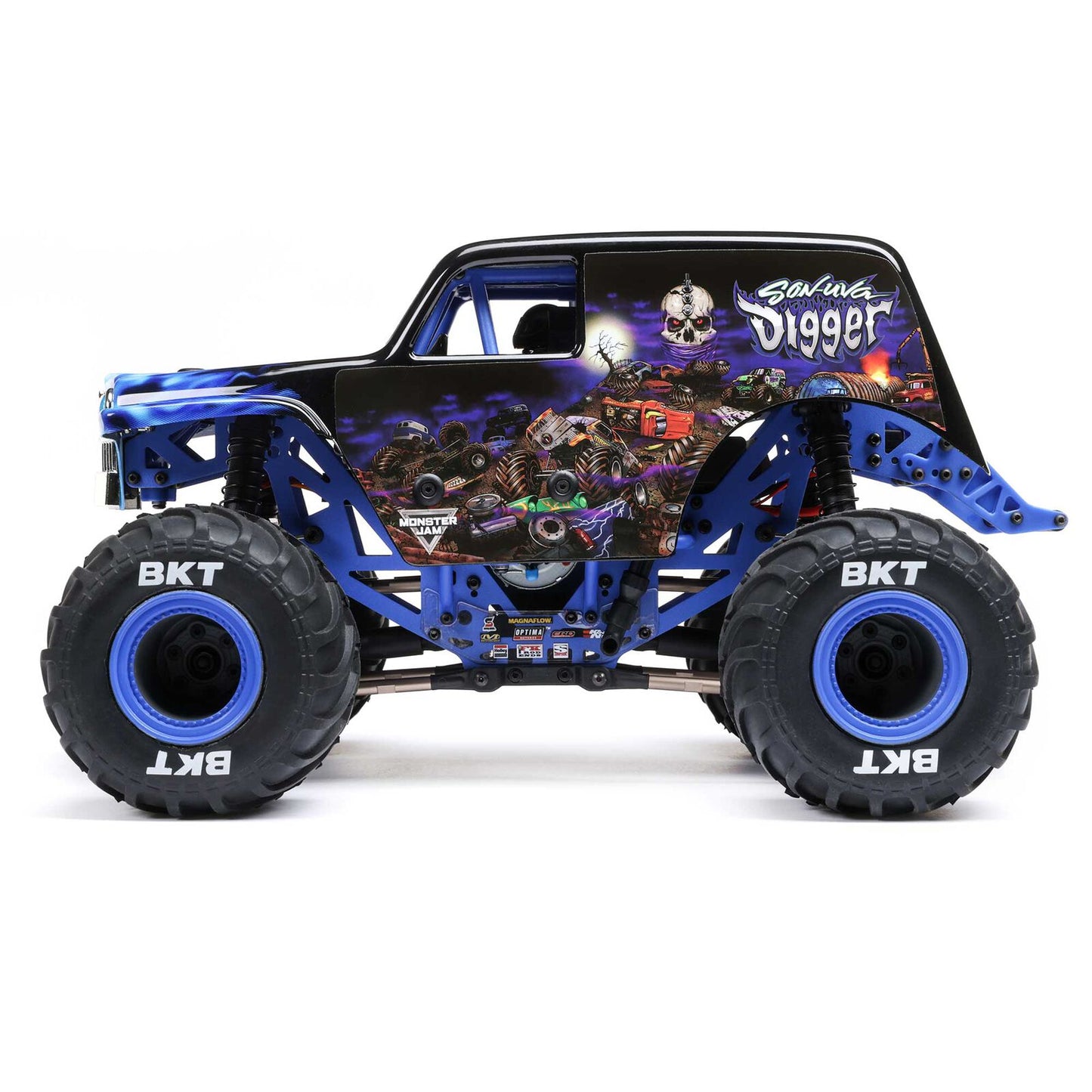 1/18 Losi Mini LMT Son Uva Digger   (Battery and Charger Included) (LOS01026T2)