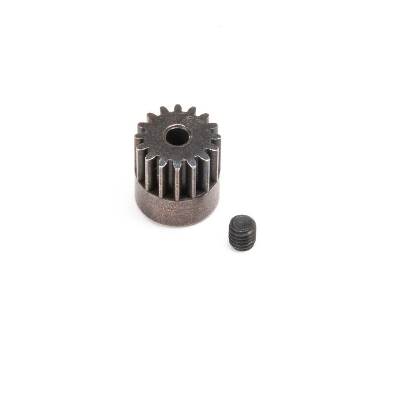 Pinion Gear, 16T, 0.5M, 2mm Shaft: Mini LMT (LOS212054)