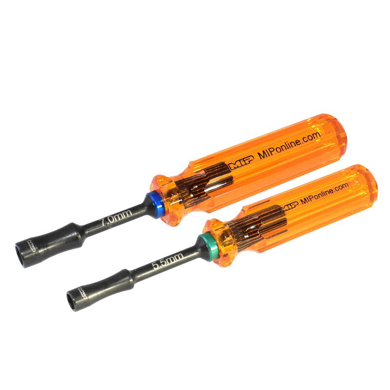 MIP Nut Driver Wrench Set Metric Gen 2 (2), 5.5mm & 7.0mm (9603)
