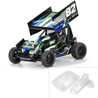 Pro-line 1/10 Sprint Car Light Weight Clear Body Panel Kit: Losi Sprint Car (PRO367400)