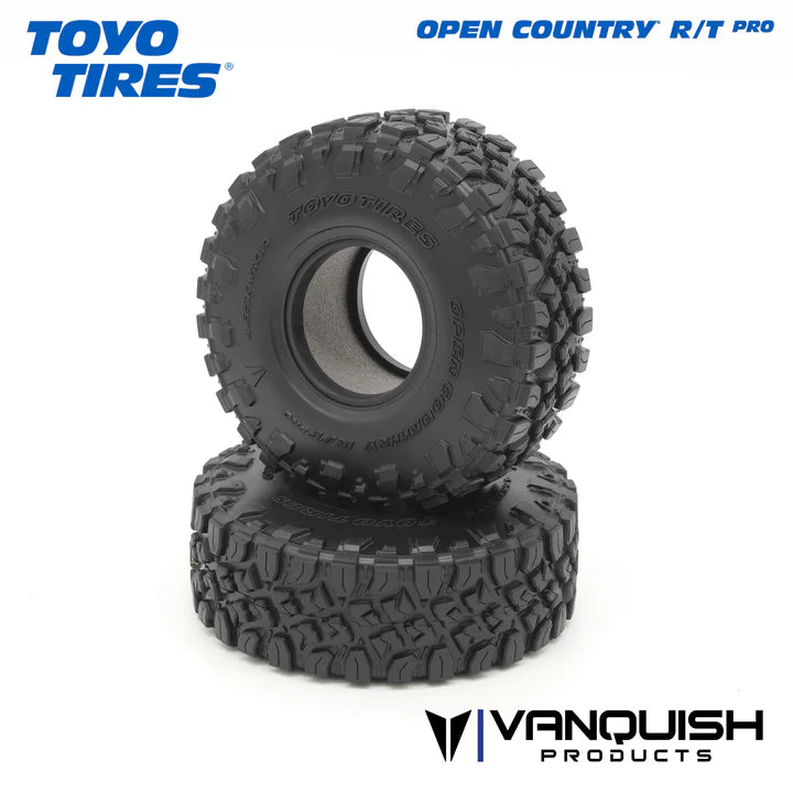 Vanquish Toyo Open Country R/T Pro 1.9 Tires (2) - 4.65" Red Compound (VPS10108)