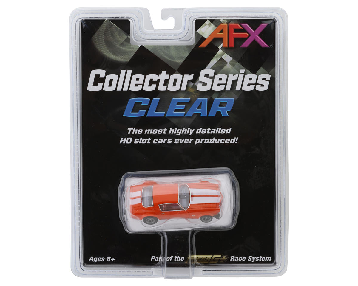 AFX Collector Series Camaro SS396 HO Slot Car (Orange) (LWB) (Mega G+) (AFX22027)