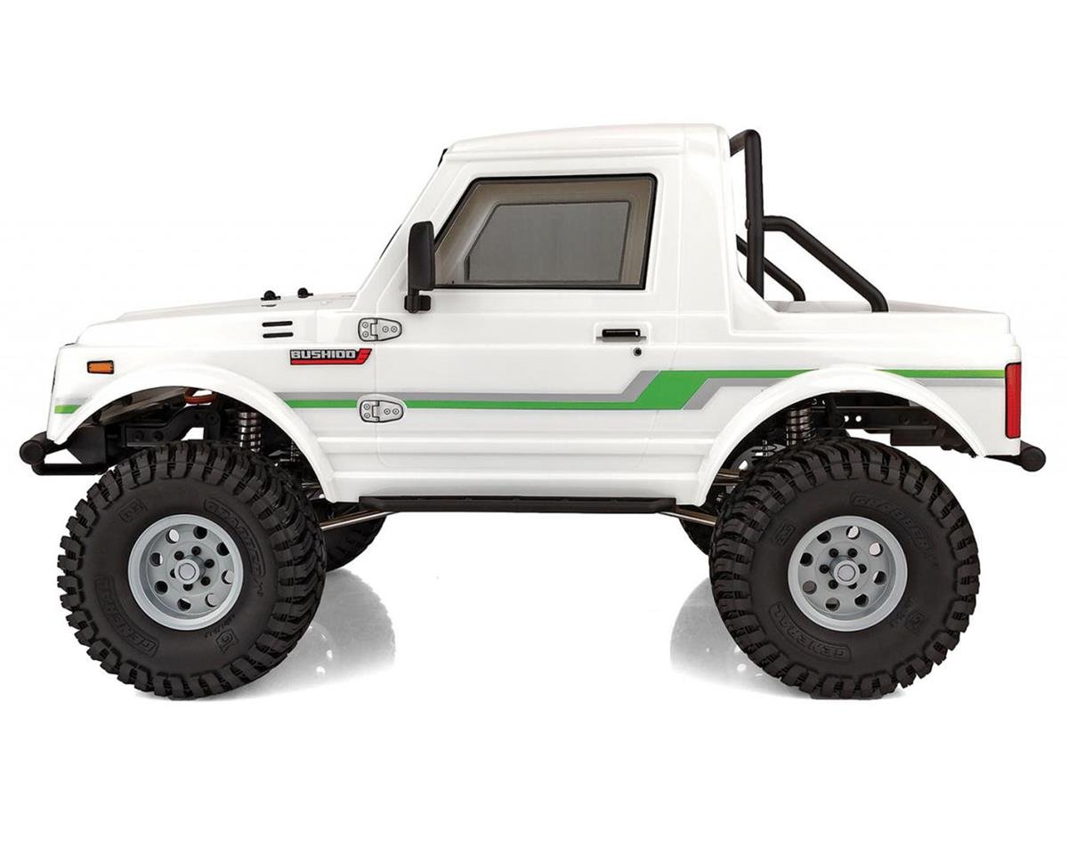 Element RC Enduro Bushido Trail Truck 4x4 RTR 1/10 Rock Crawler (White) w/2.4GHz Radio (40118)