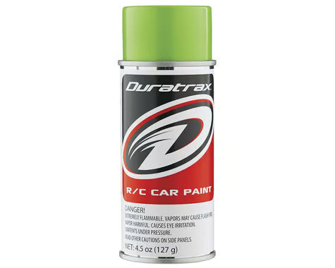 DuraTrax Lime Pearl Lexan Spray Paint (4.5oz) (DTXR4297)