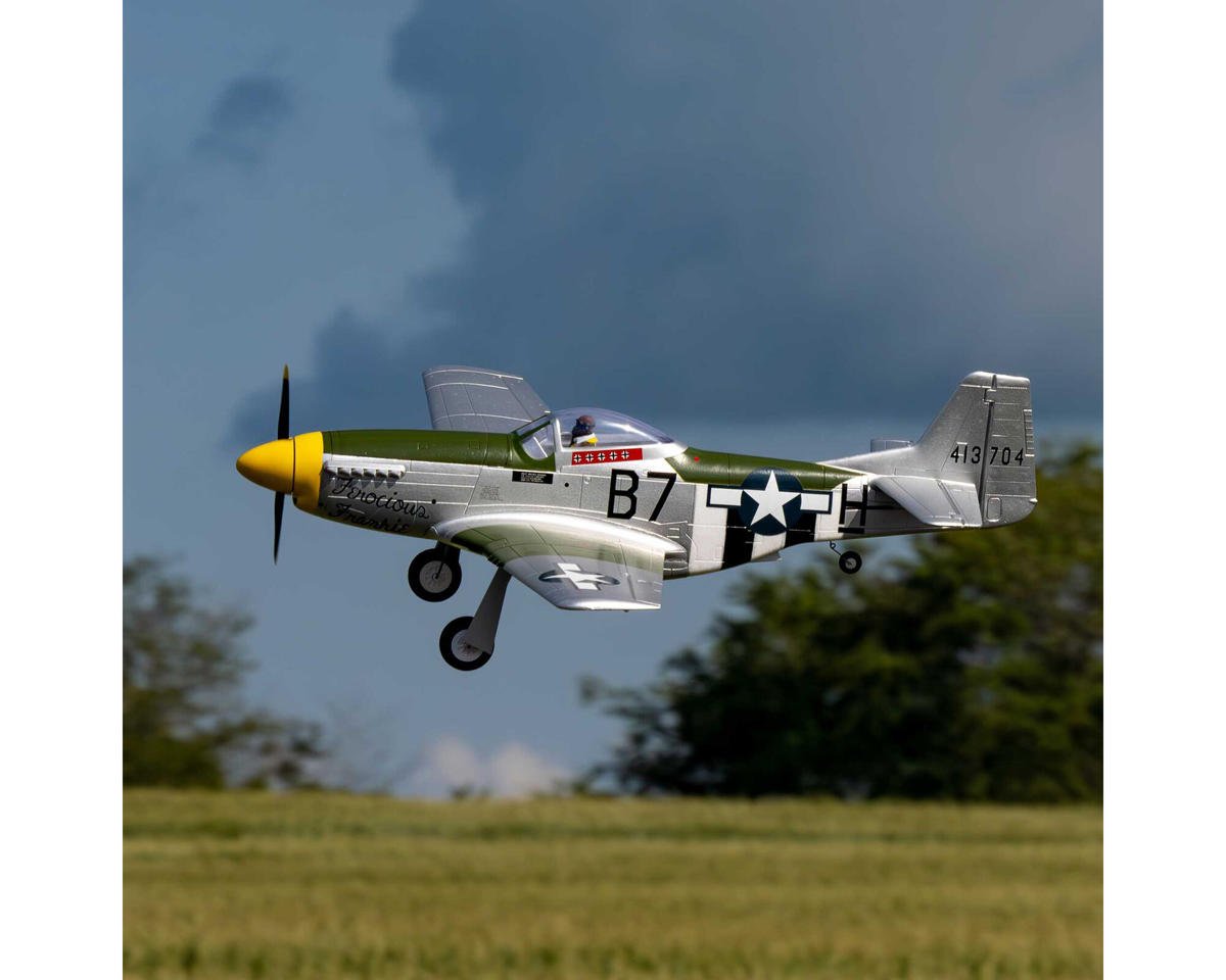 E-flite P-51D Mustang 1.0m BNF Basic Electric Airplane (1002mm) w/AS3X+ & SAFE Select (EFL02650)