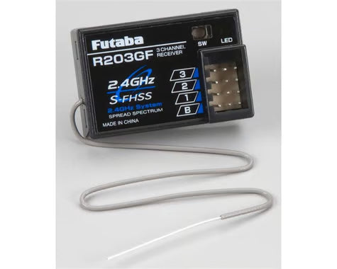 Futaba R203GF S-FHSS 3-Channel 2.4GHz Receiver (R203GF)