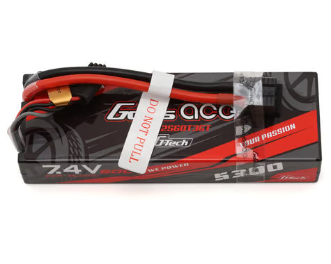 Gens Ace G-Tech Smart 2S LiPo Battery 60C (7.4V/5300mAh) w/Universal Connector (GEA532S60T3GT)