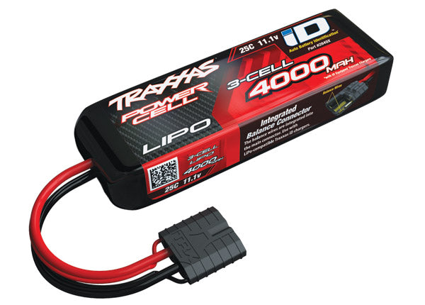 Traxxas 4000 mAh 11.1 Volt 3-Cell LiPo Battery (2849X)