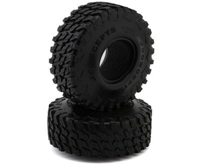 JConcepts Bossman 1.9" Rock Crawler Tires (2) (Green) (4104-02)