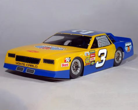 McAllister Racing Mini 70s Monte Carlo Late Model Body Dirt Oval Body (Clear) (MCA267)