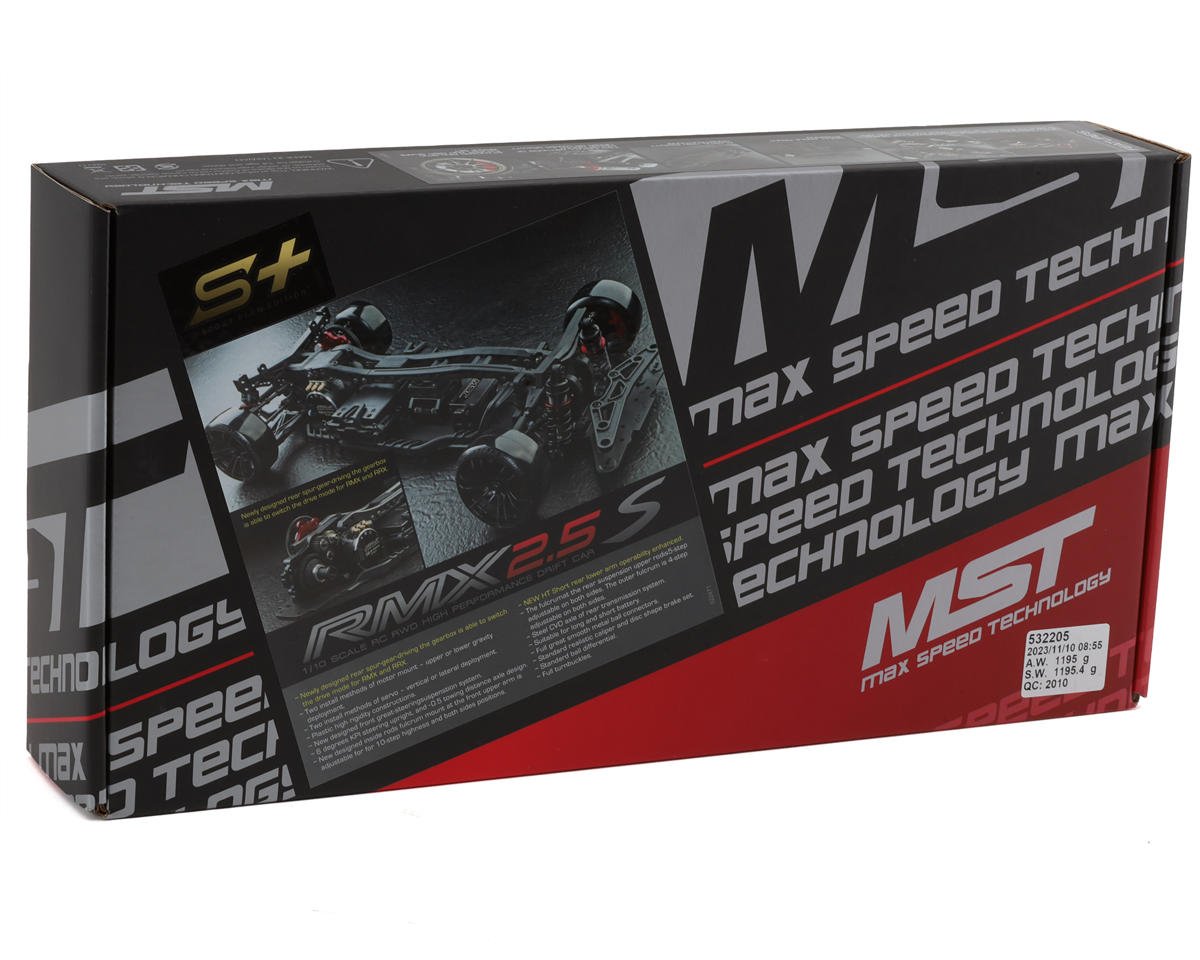 MST RMX 2.5 S Plus 1/10 RWD Electric Drift Car Kit (No Body) (MXS-532205)
