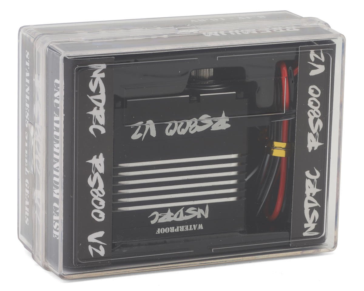 No Superior Designs RC RS800 V2 Ultra High Torque Brushless Servo (High Voltage) (NSD-RS8V20)