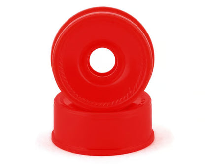 NEXX Racing Mini-Z 2WD Solid Front Rim (2) (Red) (2mm Offset) (NX-003)