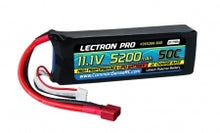 Lectron Pro 11.1V 5200mAh 50C Lipo Battery with Deans-Type Connector (3S5200-50D)