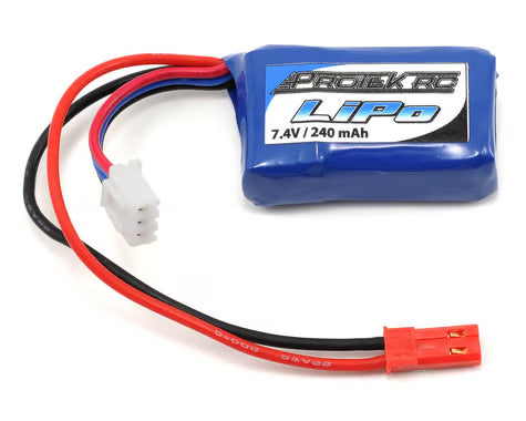 ProTek RC 2S High Power 30C Micro LiPo Battery (7.4V/240mAh) w/JST Connector (Ptk5185)